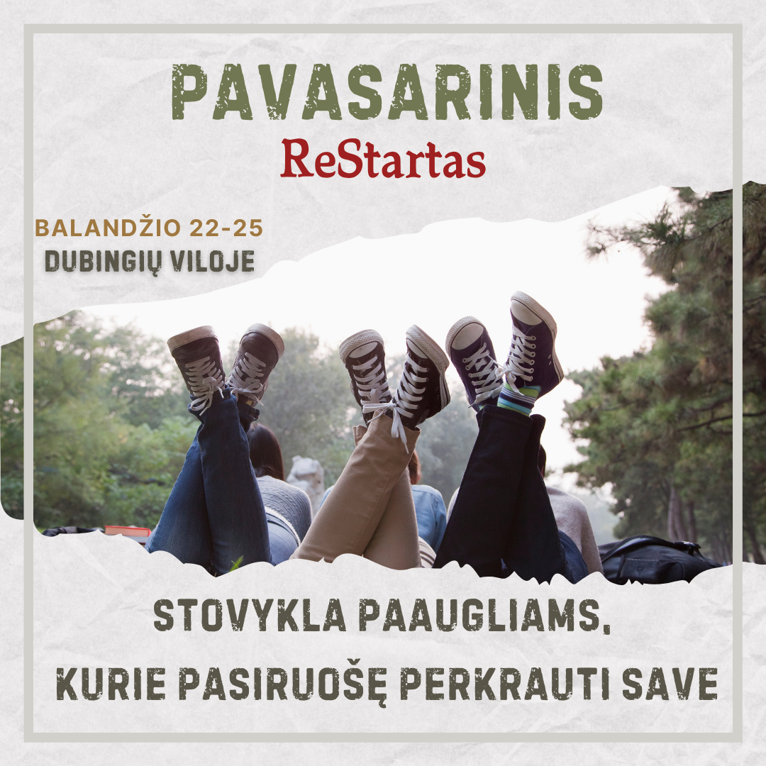 PAVASARINIS ReStarTas: Paauglių Stovykla